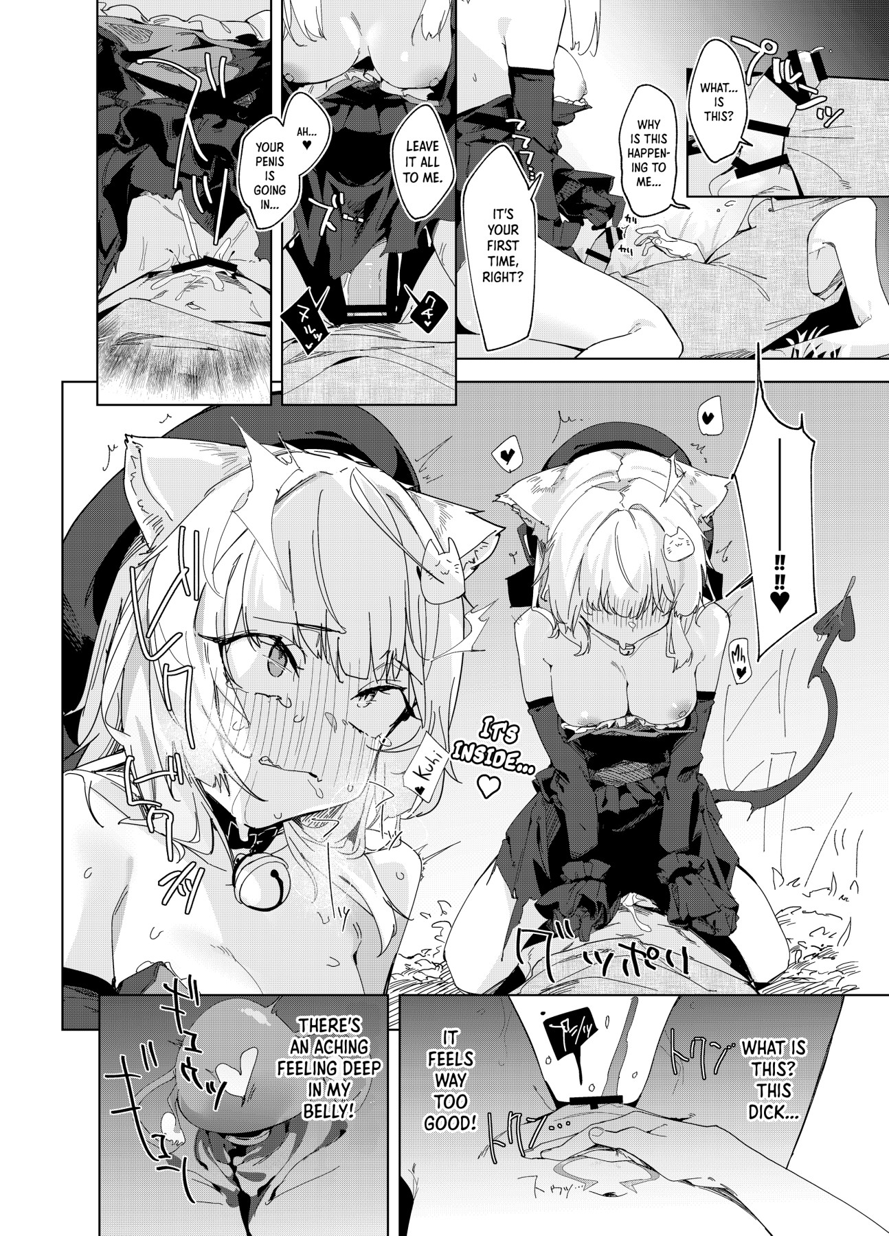 Hentai Manga Comic-The TS Cat Succubus Doesn't Want to Extract Semen!-Read-9